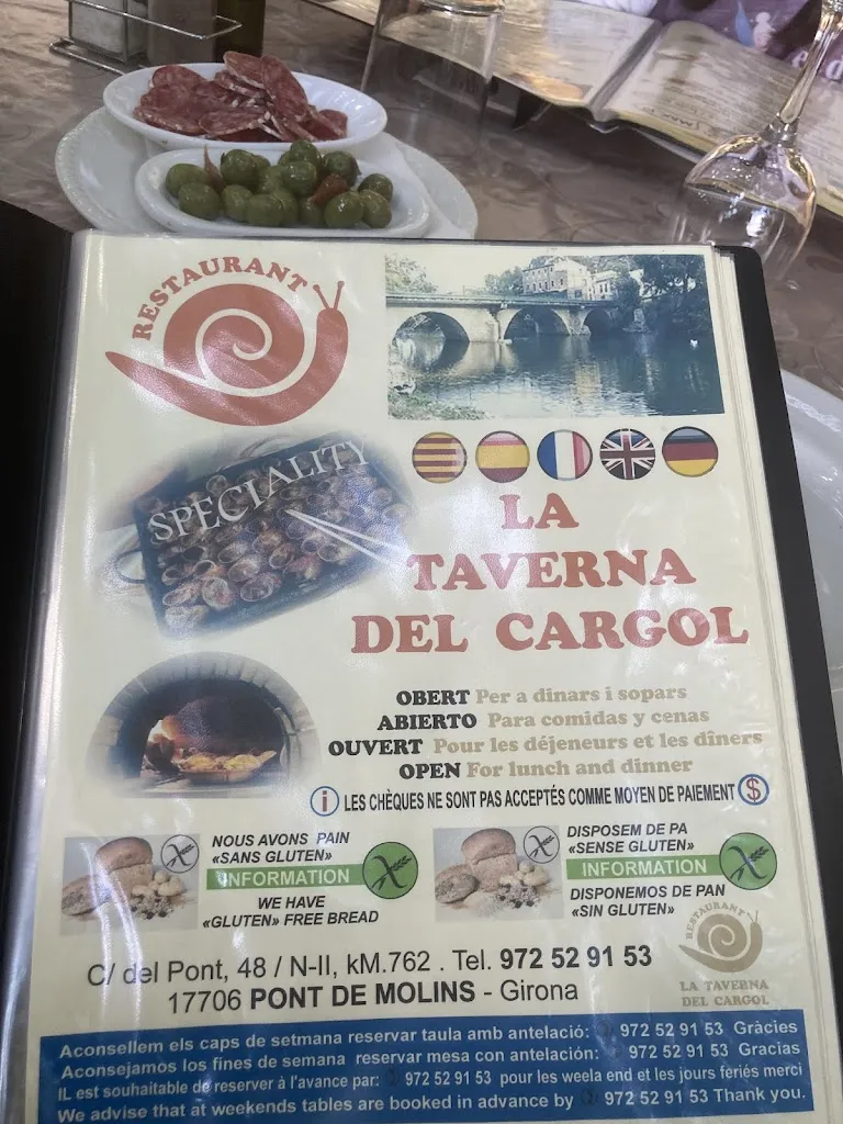 Menu_La Taverna del Cargol_Pont de Molins_image_4