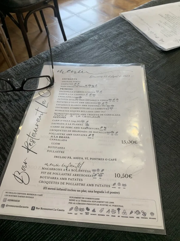 Menu_Bar Restaurant La Caseta_Planes dHostoles Les_image_4