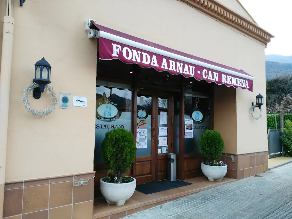 Fonda Arnau - Can Remena restaurant in Planes dHostoles Les