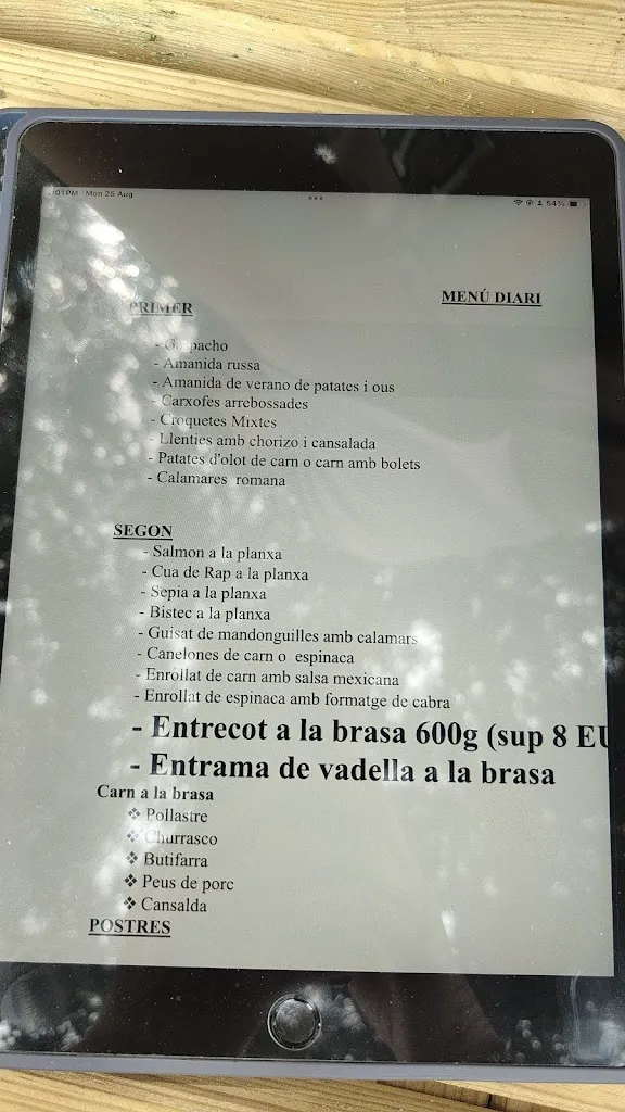 Menu_Bar Restaurant Can Llens_Planes dHostoles Les_image_1