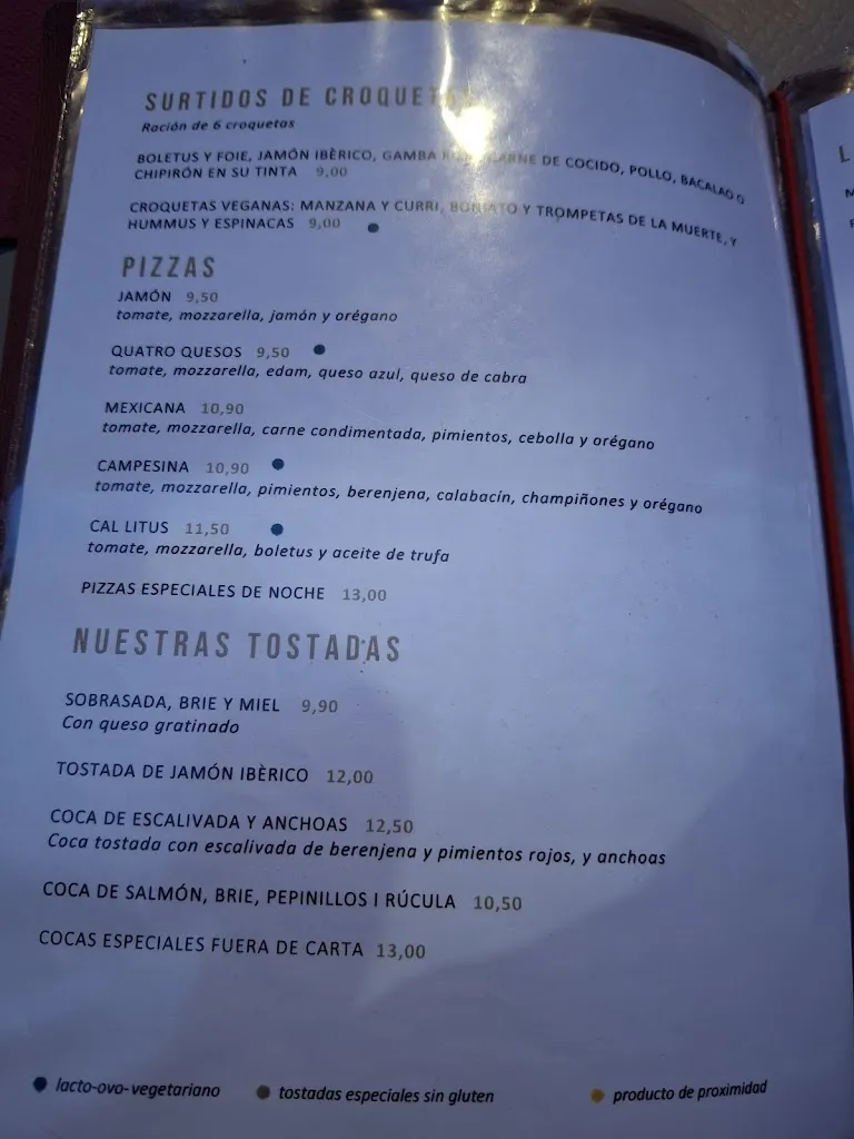 Menu_Bar Cal Litus_Queralbs_image_1