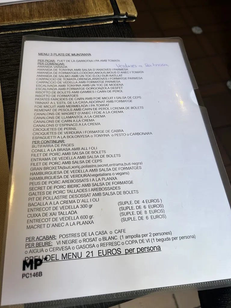 Menu_La Perdiu Blanca_Queralbs_image_4