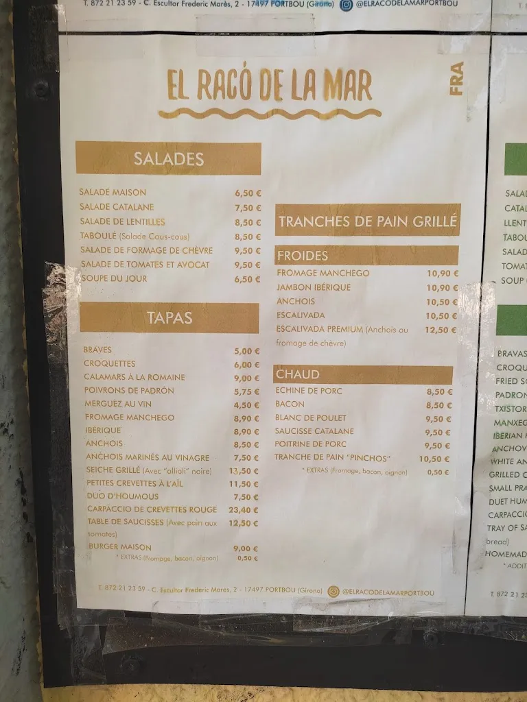 Menu_El Racó de la Mar_Portbou_image_2