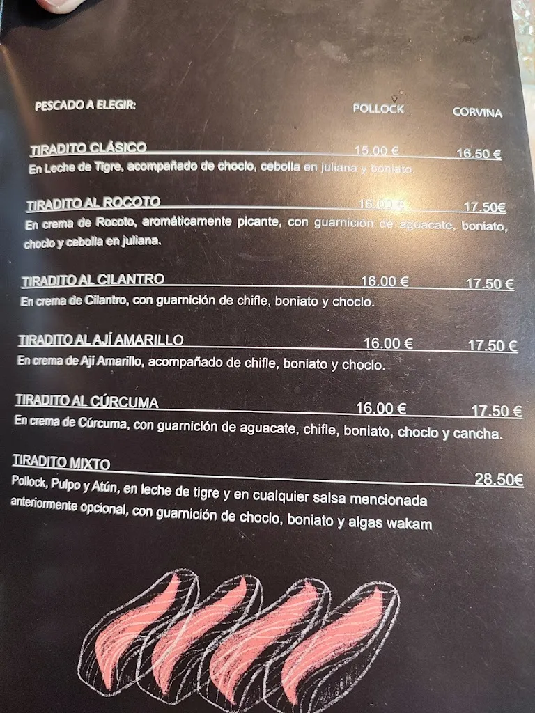 Menu_Restaurante El Caral 🇵🇪 -El Mejor Restaurante Peruano de Madrid-_Baña A_image_3
