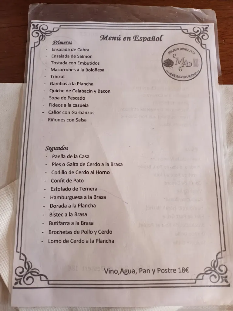 Menu_Meson D'Adeline_Puigcerdà_image_2