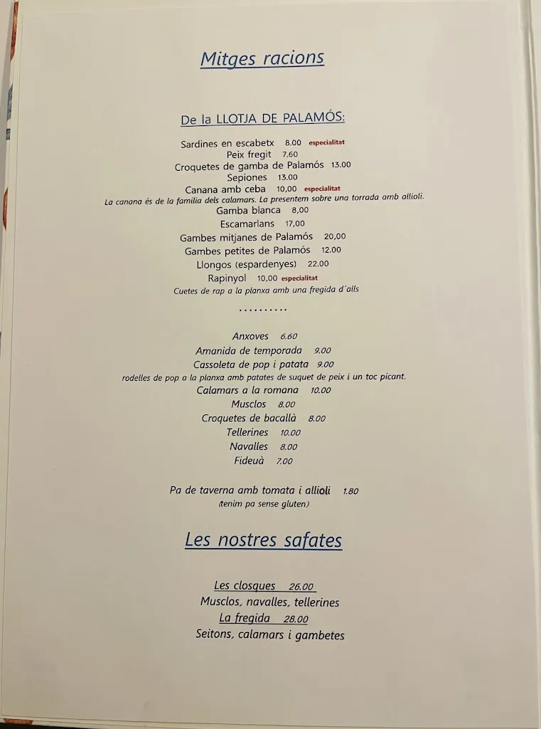 Menu_Maria de Cadaqués_Palamós_image_4