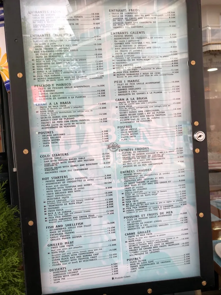 Menu_Habana 1956_Palamós_image_3