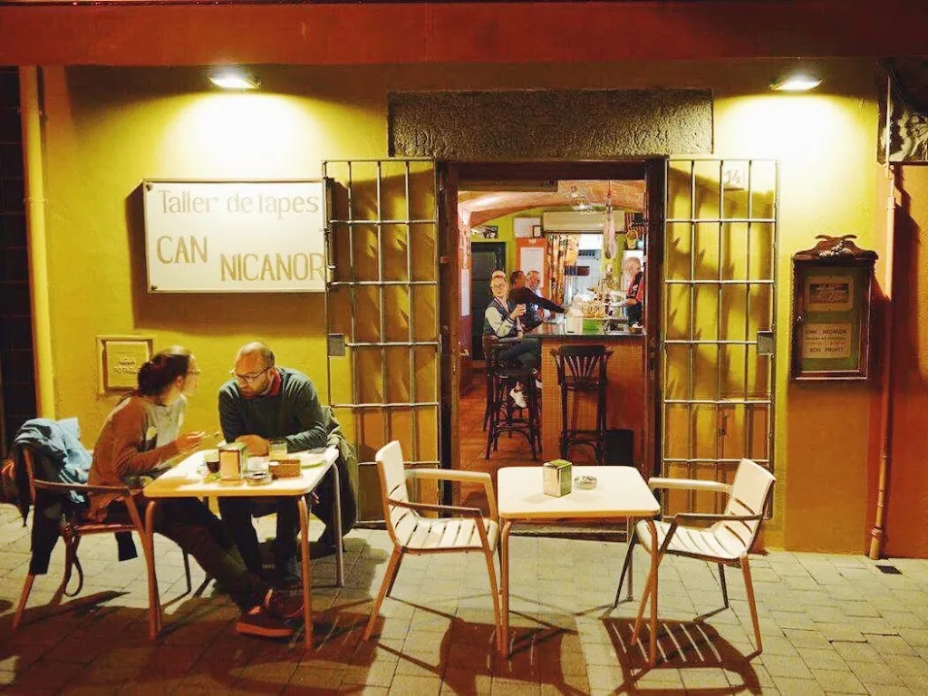 Can Nicanor restaurant in Palamós