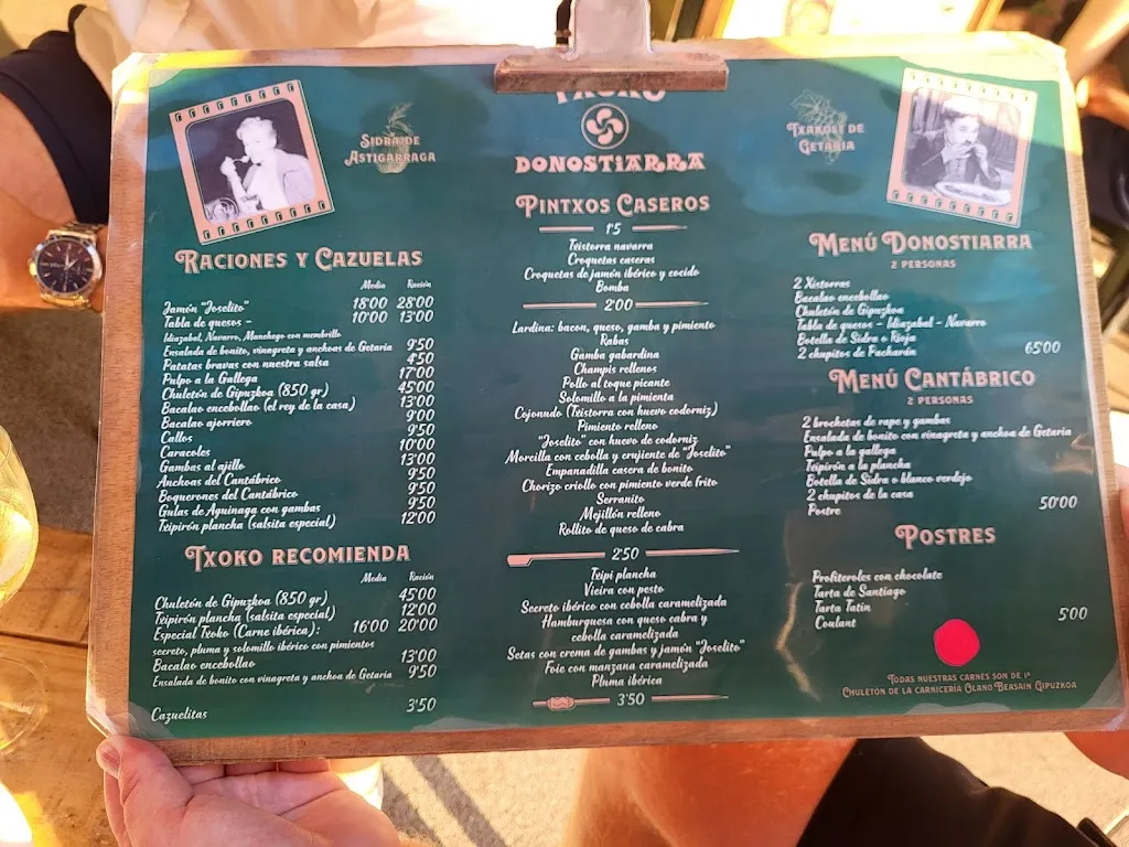 Menu_Txoko Donostiarra_Palamós_image_1