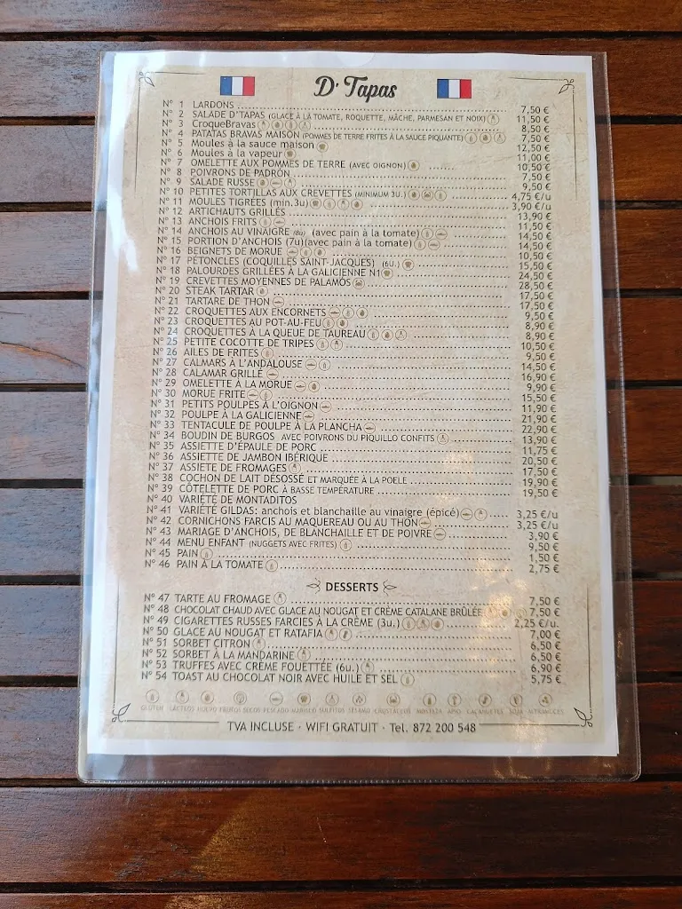 Menu_D’ TAPAS_Palamós_image_1