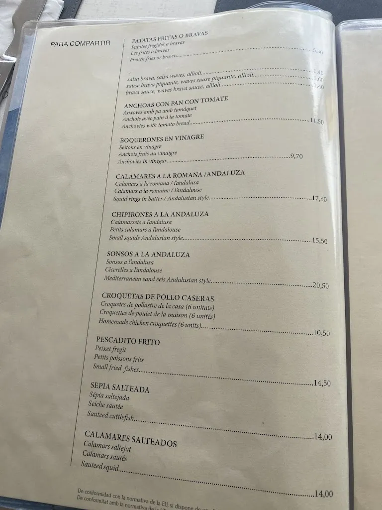 Menu_Waves La Fosca Restaurant_Palamós_image_4