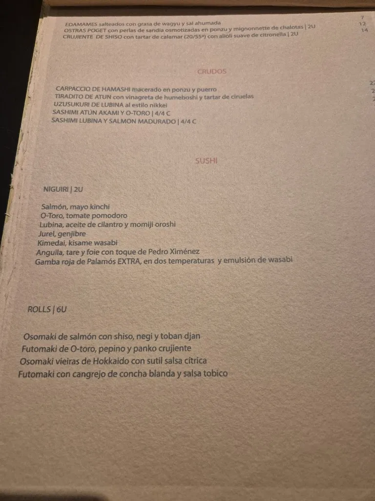 Menu_Matsu izakaya_Palamós_immagine_2
