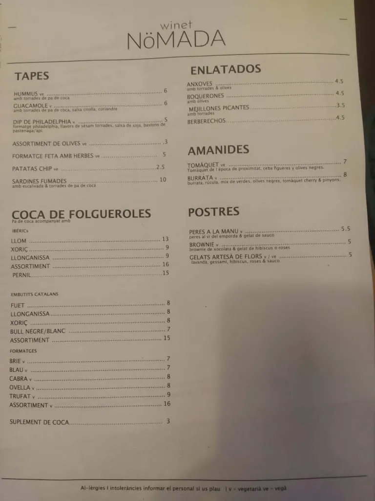 Menü_Winet Nömada_Palamós_Bild_3