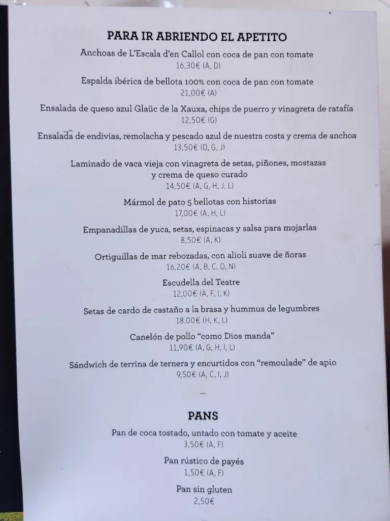 Menu_Restaurant del Teatre_Regencós_image_1