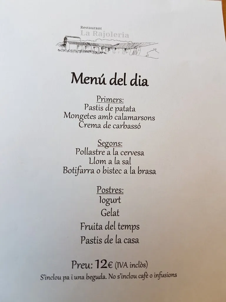 Menu_La Rajoleria Restaurant_Regencós_image_4