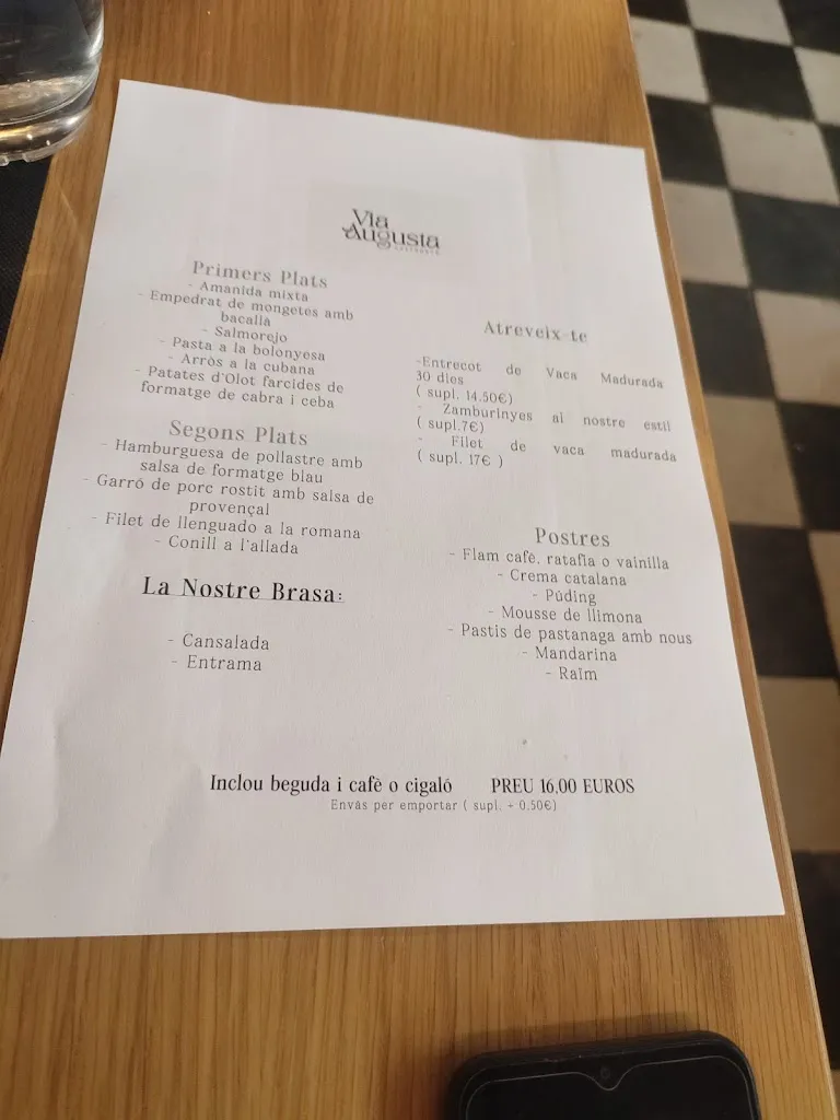 Menu_Via Augusta Gastrobar_Riudellots de la Selva_immagine_4