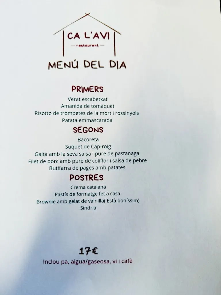 Menu_Restaurant Ca l’Avi_Riudellots de la Selva_image_1