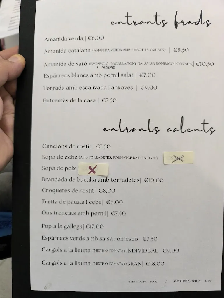 Menu_Restaurant Cal Barrató_Riudellots de la Selva_image_1