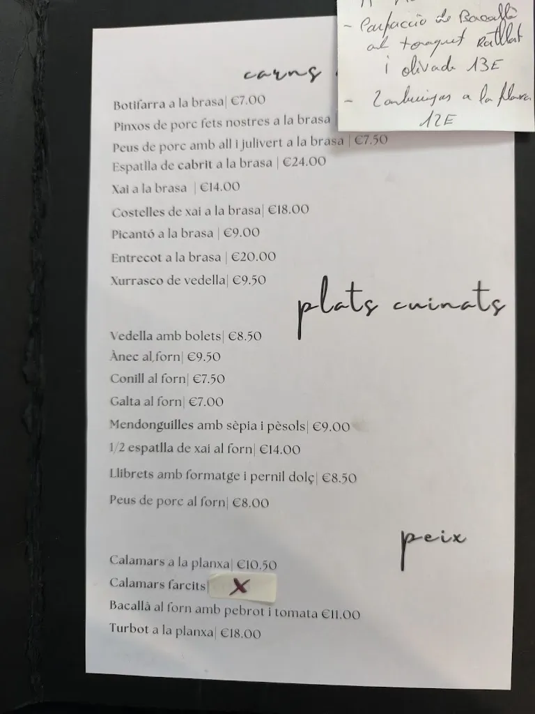 Menu_Restaurant Cal Barrató_Riudellots de la Selva_image_2