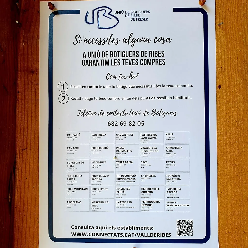 Menu_ve de Gust · menjars per emportar_Ribes de Freser_immagine_1