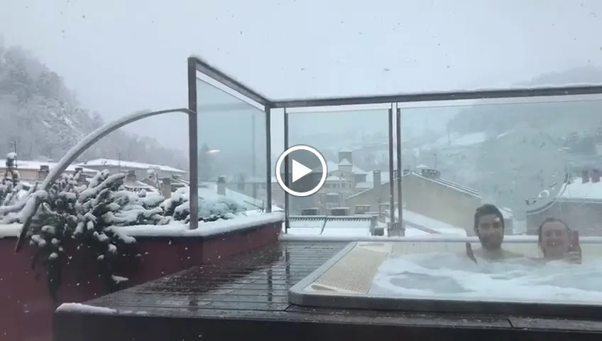 Hotel Els Caçadors de Ribes ristorante a Ribes de Freser