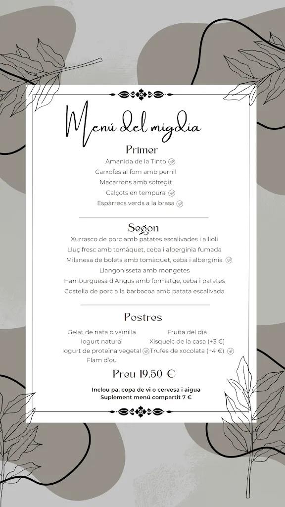 Menu_La Tinto de Ribes_Ribes de Freser_image_2