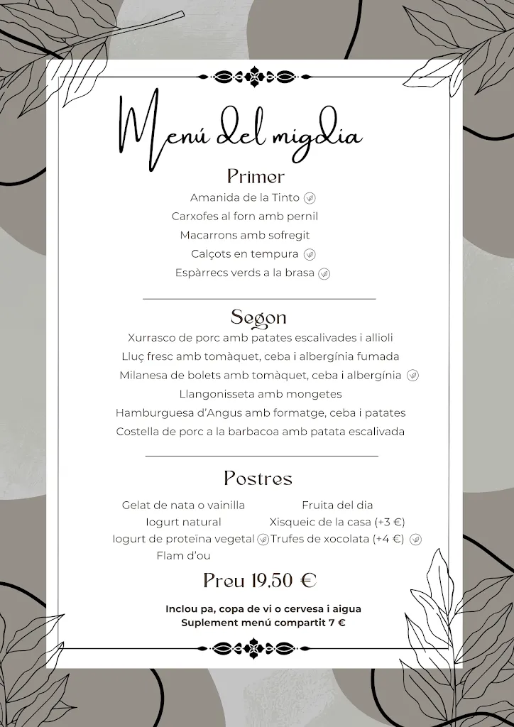 Menu_La Tinto de Ribes_Ribes de Freser_image_3