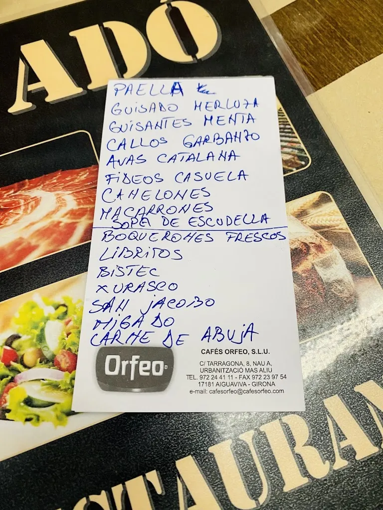 Menu_Bar Vadó_Riudarenes_image_3