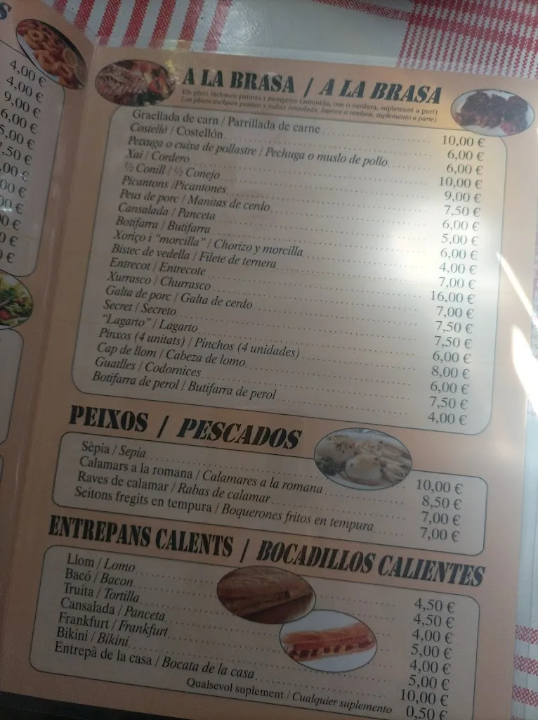 Menu_Bar Vadó_Riudarenes_image_4