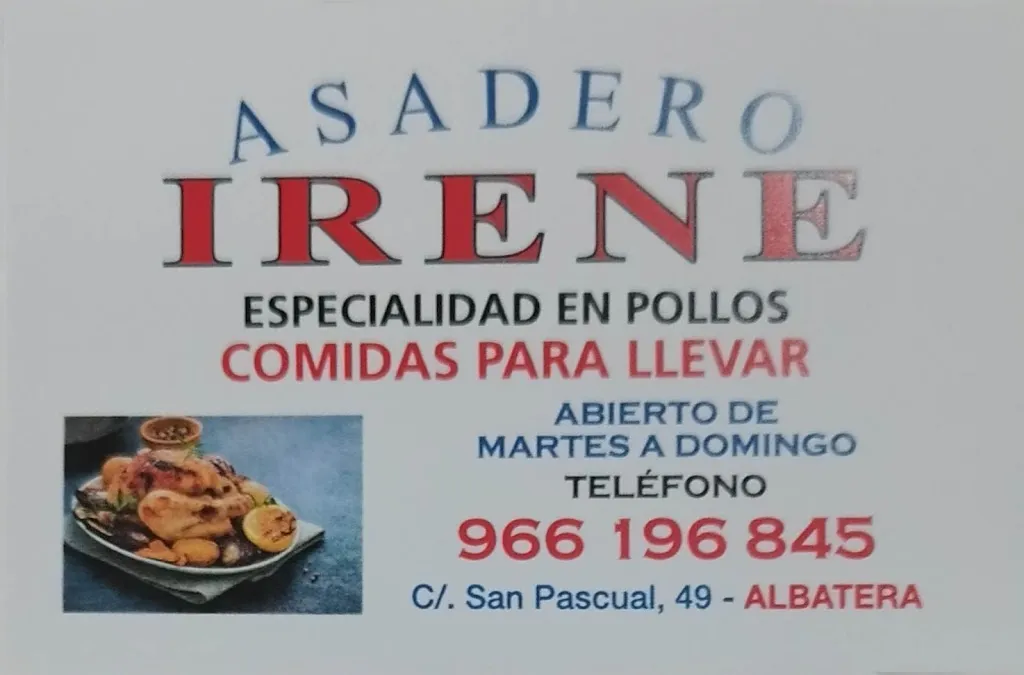 Menu_Asadero Irene_Albatera_image_3