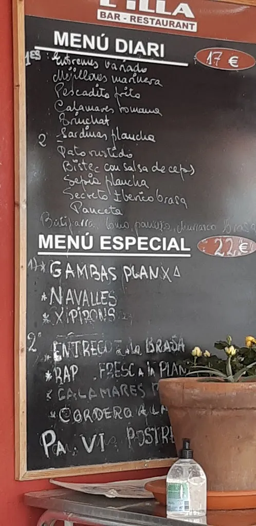 Menu_Restaurant L'illa_Rupià_image_3