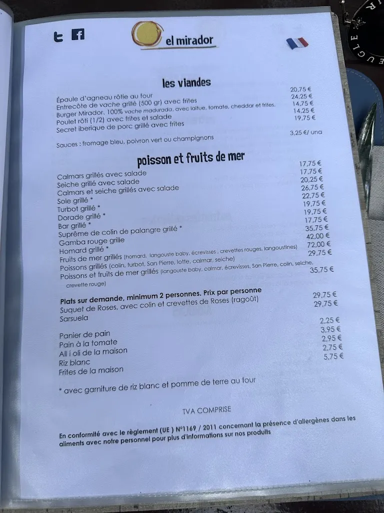 Menu_El Mirador de l'Almadrava_Roses_image_2