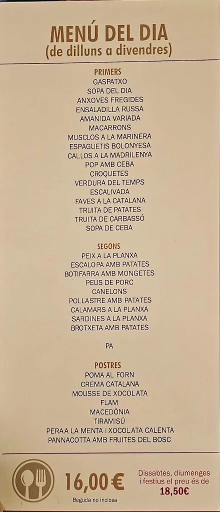 Menü_Restaurant Roc Fort_Roses_Bild_1