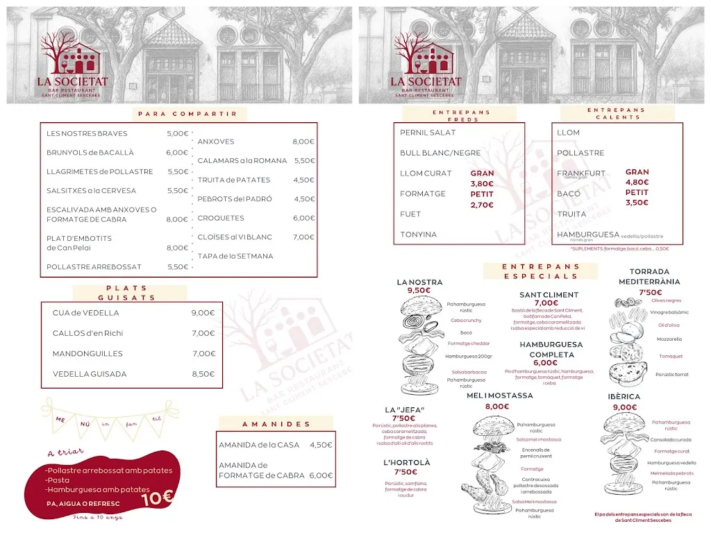 Menu_Bar la Societat Sant Climent Sescebes_Sant Climent Sescebes_image_1