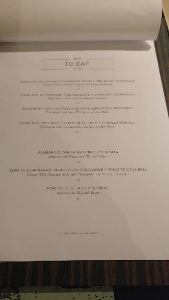 Menu_East 47 Restaurant-Bar_Aranga_image_3