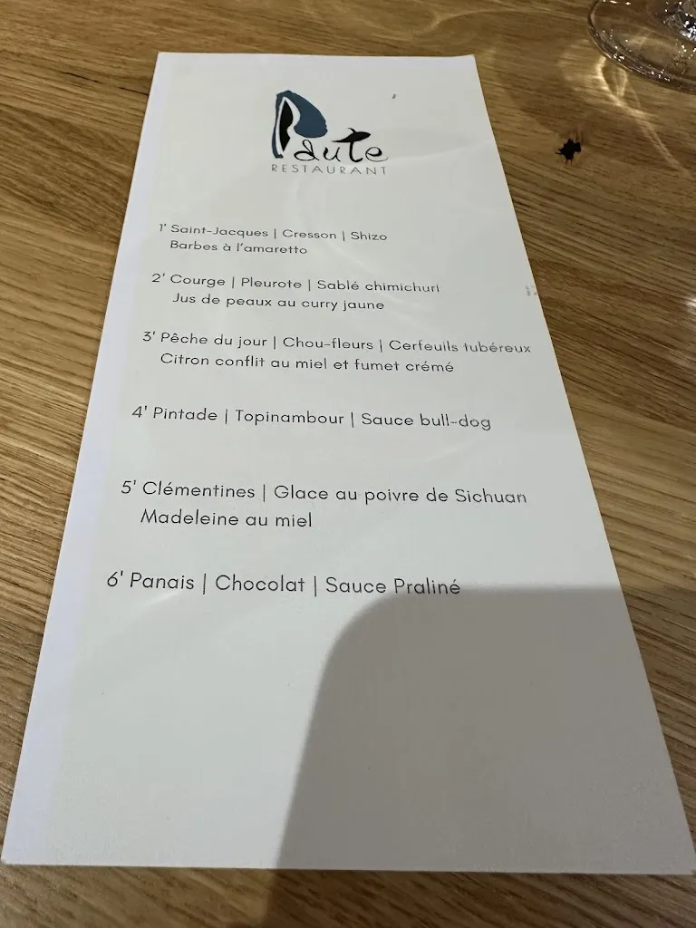 Menü_Restaurant Paute_Pau_Bild_2