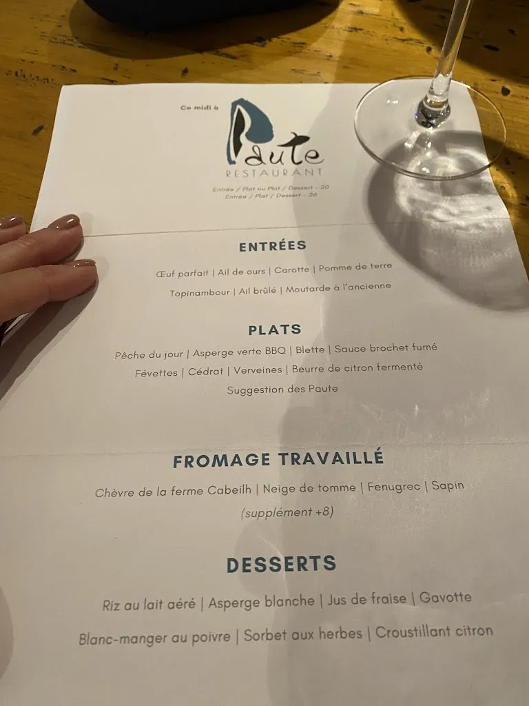 Menü_Restaurant Paute_Pau_Bild_3