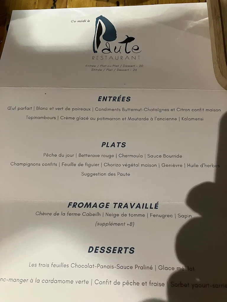 Menü_Restaurant Paute_Pau_Bild_4