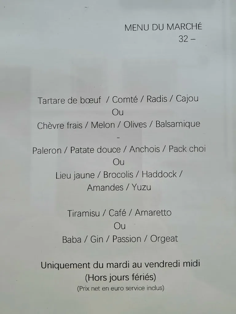 Menu_L'Interprète_Pau_image_1