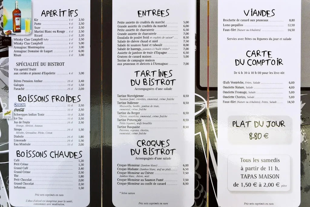 Menu_Bistrot des Halles - BDH_Pau_image_3