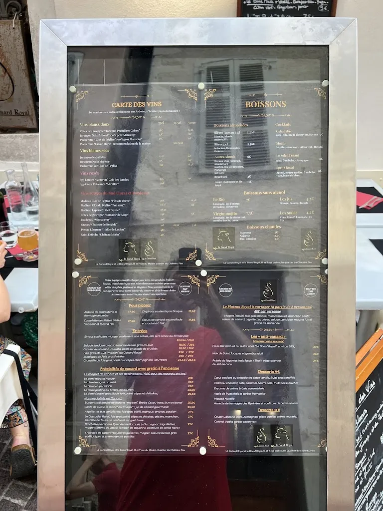 Menu_Le Canard Royal_Pau_image_2