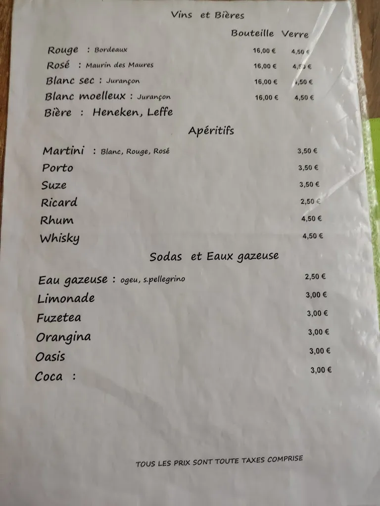 Menu_Le Cocoon_Pau_image_4