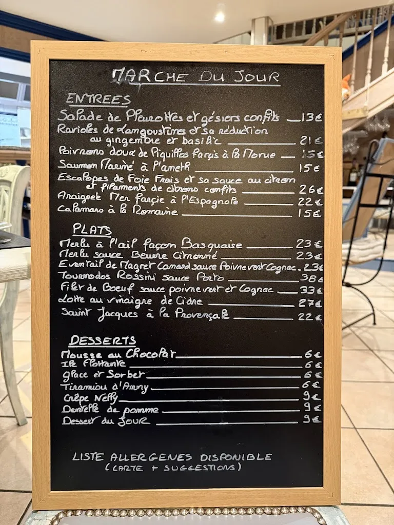 Menu_La Table d'Éric_Pau_immagine_1