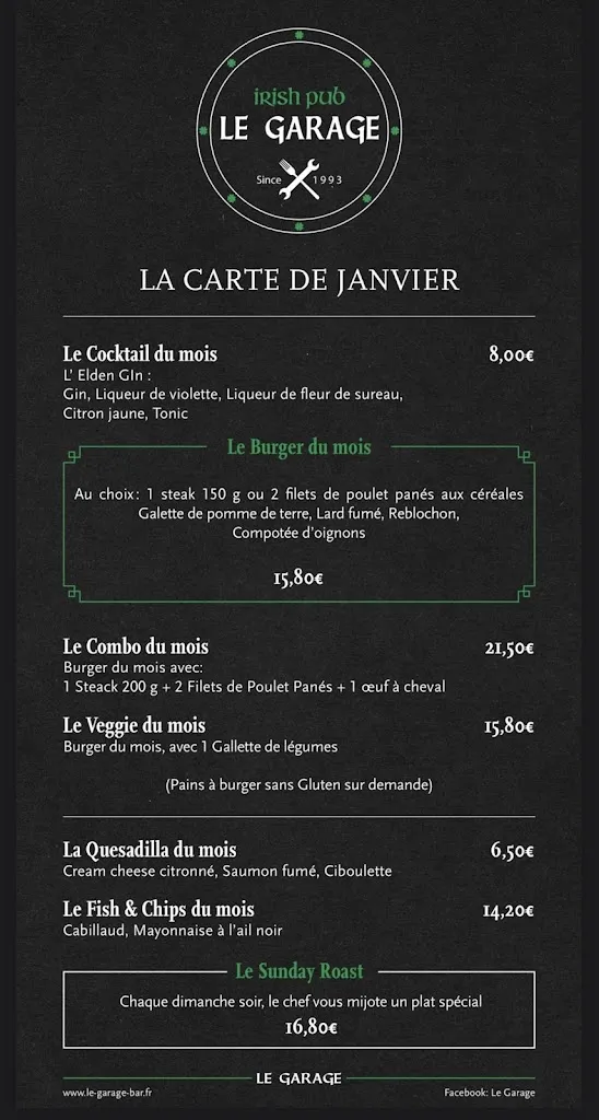 Menu_Le Garage_Pau_image_2