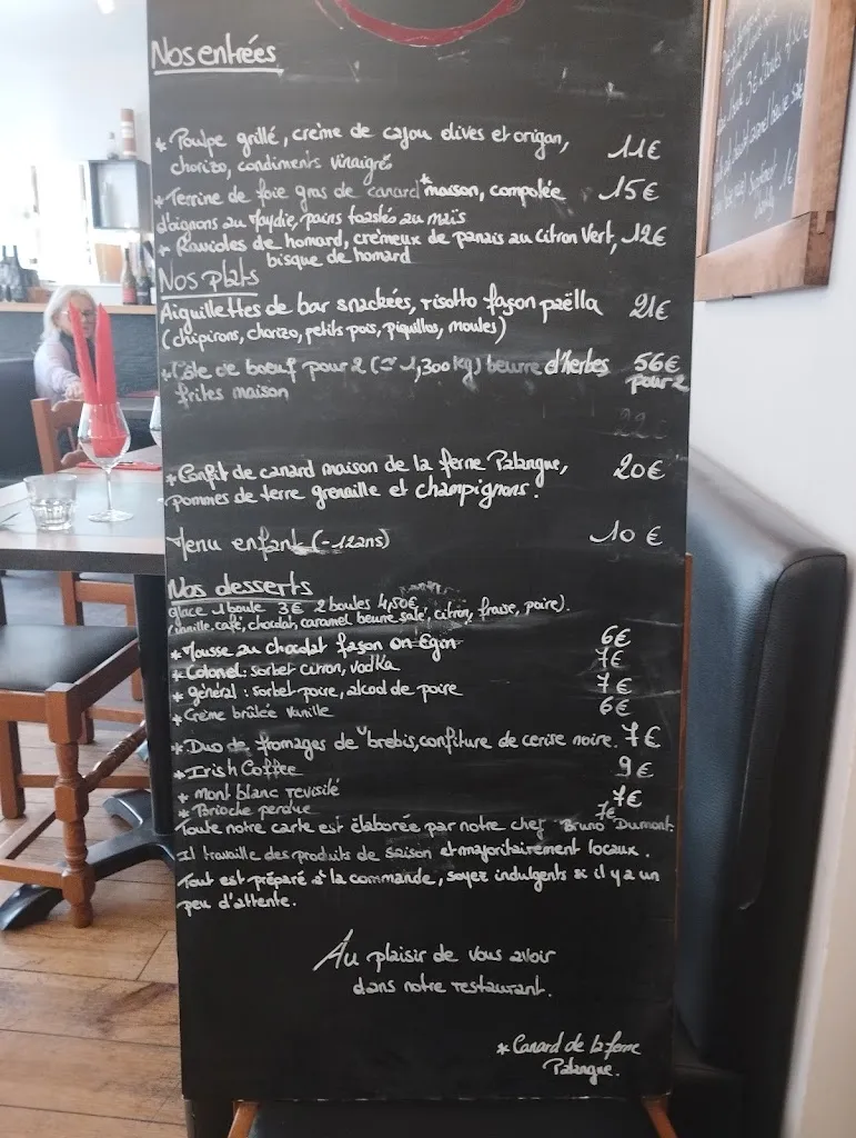 Menu_Restaurant On EGIN !_Pau_image_2