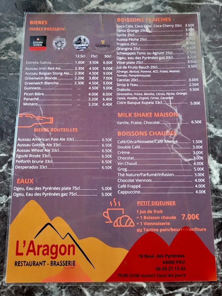 Menu_L' ARAGON_Pau_image_2