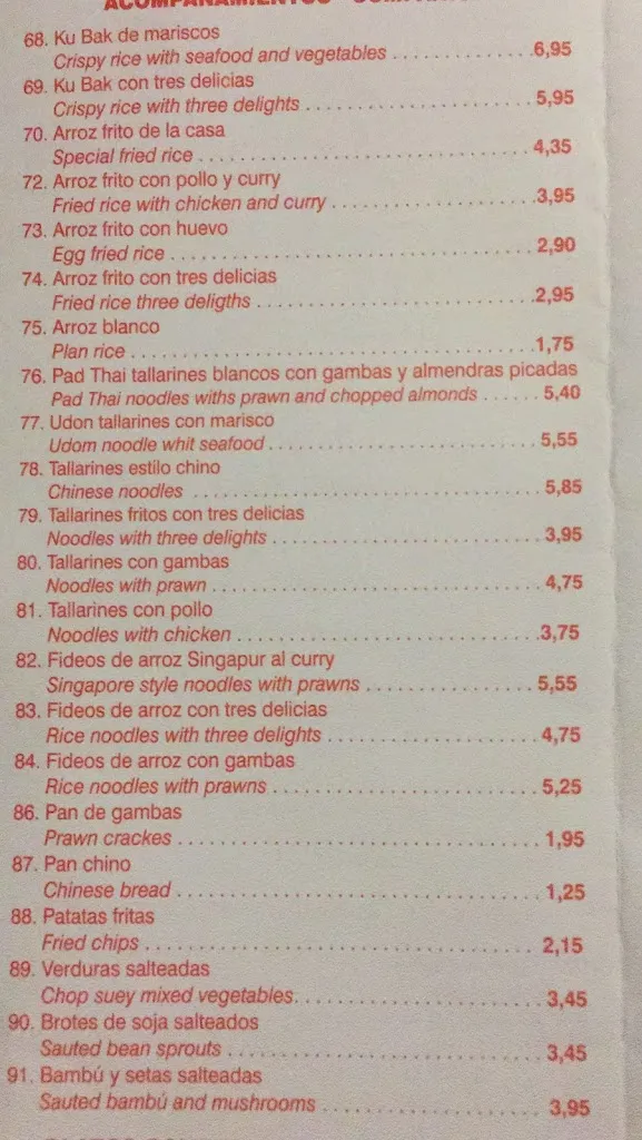 Menu_Shanghai Chinese Restaurant_Albatera_immagine_1