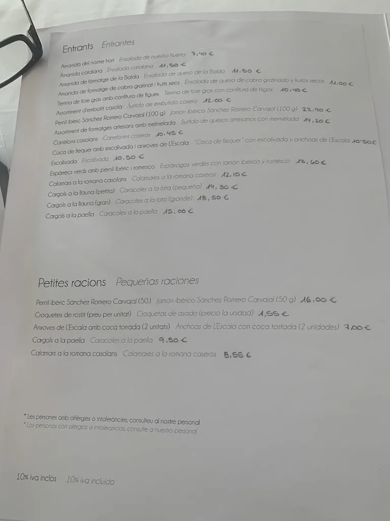 Menu_Restaurant Arnau Can Perot_Sant Martí de Llémena_image_3