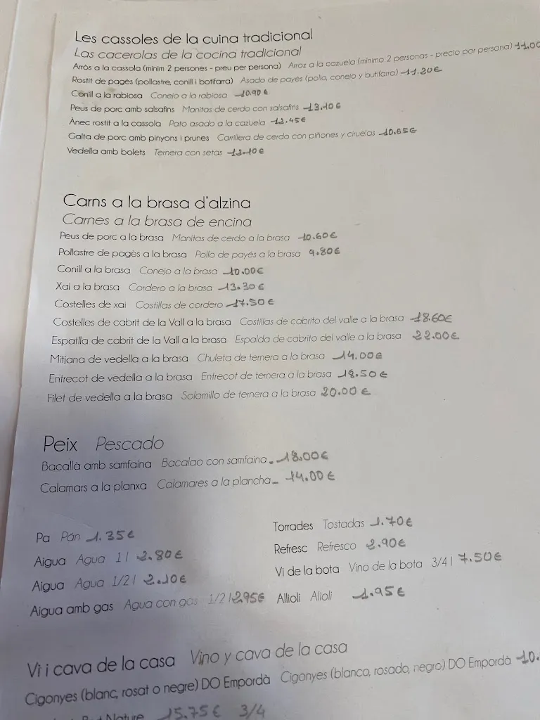 Menu_Restaurant Arnau Can Perot_Sant Martí de Llémena_image_4