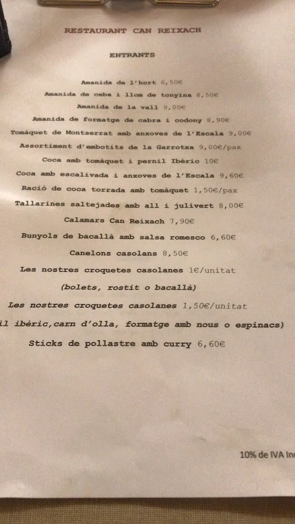 Menu_Can Reixach_Sant Martí de Llémena_immagine_1